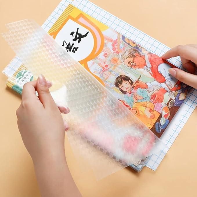 Transparent Sticker Books Cover